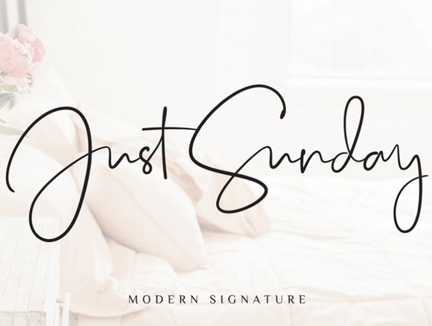 Font Việt hóa SVN Just Sunday